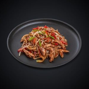 Лапша с курицей