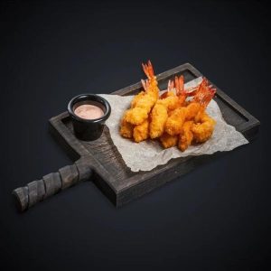 Креветки в темпуре